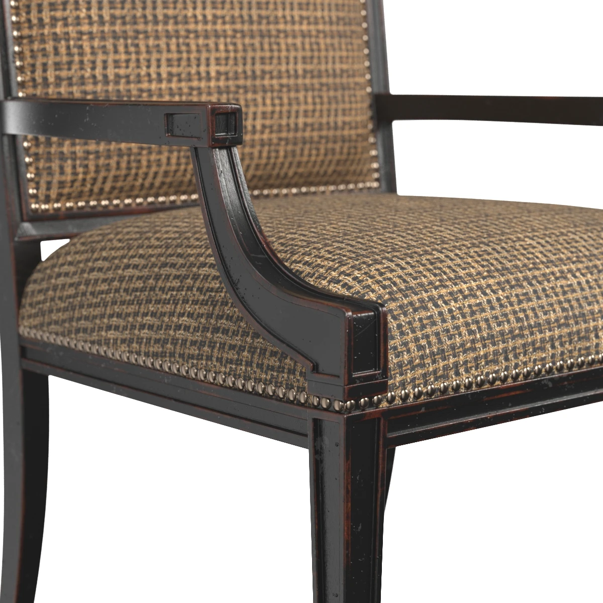 Sanctuary Mirage Arm Chair Ebony 3D Model_05